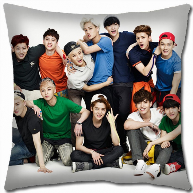 EXO Double-sided full color Pillow Cushion 45X45CM EXO-27 NO FILLING