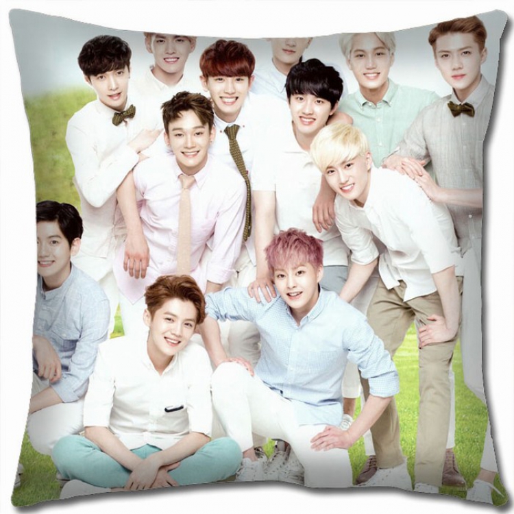 EXO Double-sided full color Pillow Cushion 45X45CM EXO-29 NO FILLING