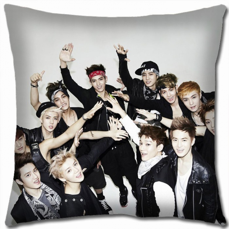 EXO Double-sided full color Pillow Cushion 45X45CM EXO-35 NO FILLING