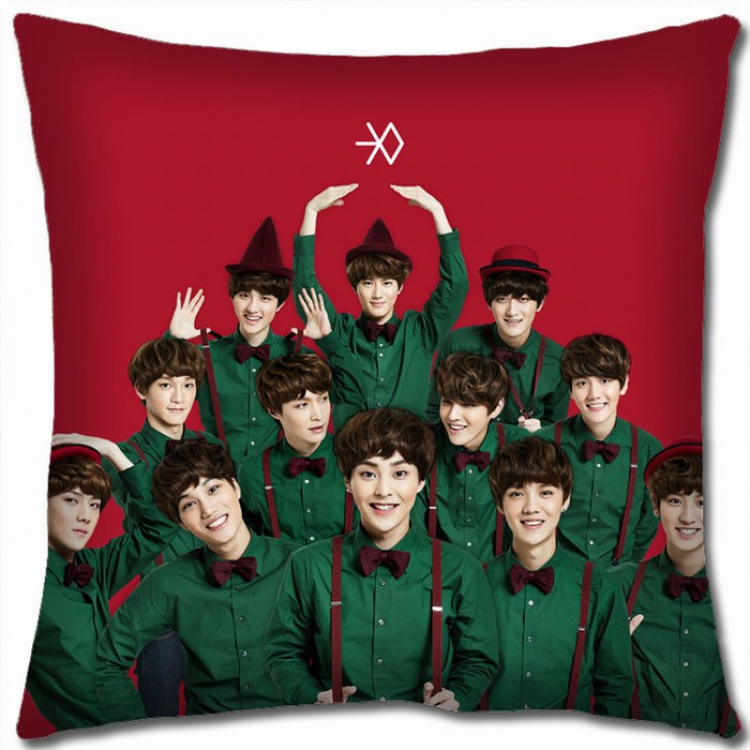EXO Double-sided full color Pillow Cushion 45X45CM EXO-33 NO FILLING