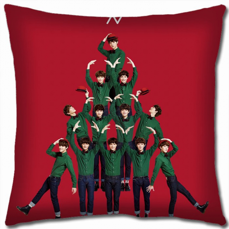 EXO Double-sided full color Pillow Cushion 45X45CM EXO-32 NO FILLING