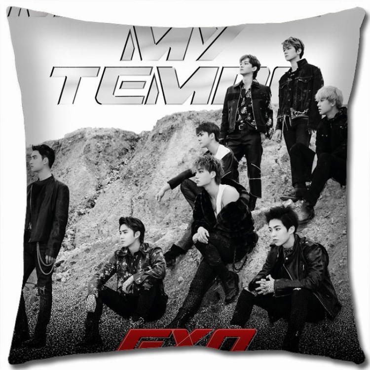 EXO Double-sided full color Pillow Cushion 45X45CM EXO-39 NO FILLING