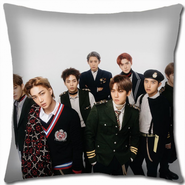 EXO Double-sided full color Pillow Cushion 45X45CM EXO-43 NO FILLING