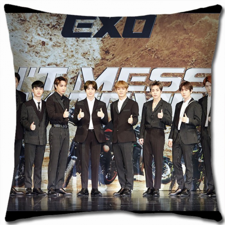 EXO Double-sided full color Pillow Cushion 45X45CM EXO-42 NO FILLING