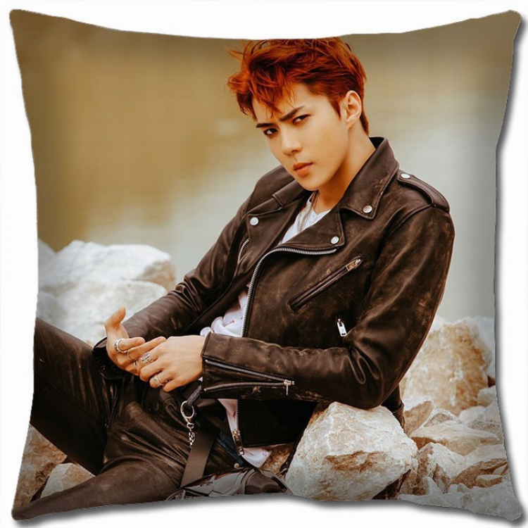 EXO Double-sided full color Pillow Cushion 45X45CM EXO-71 NO FILLING