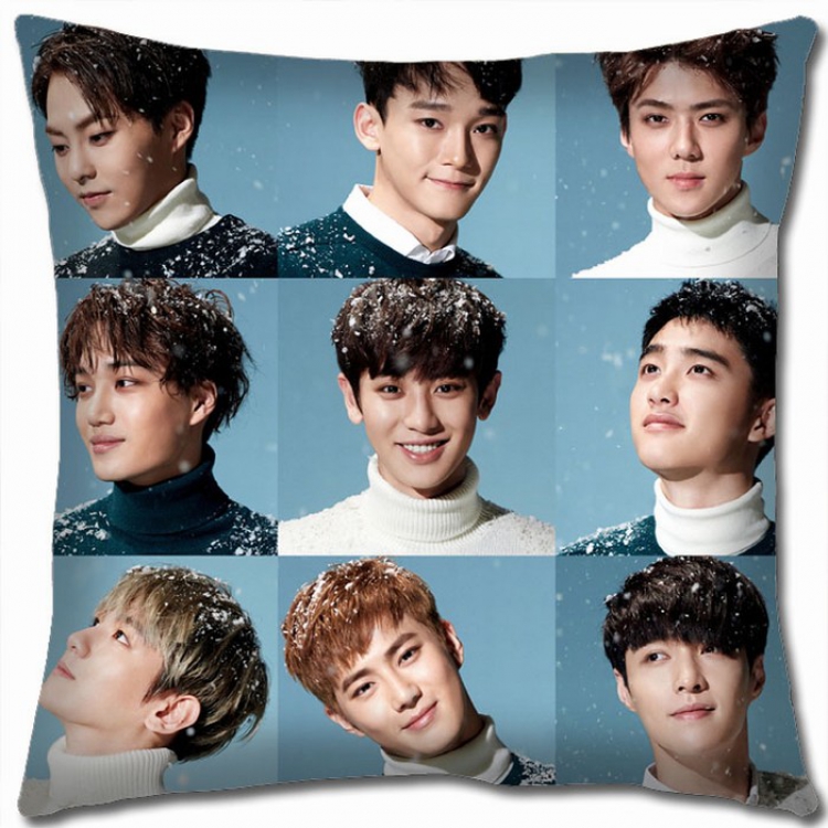 EXO Double-sided full color Pillow Cushion 45X45CM EXO-8 NO FILLING