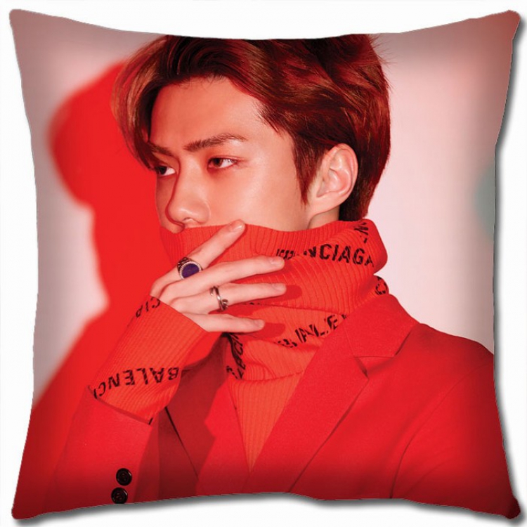 EXO Double-sided full color Pillow Cushion 45X45CM EXO-78 NO FILLING