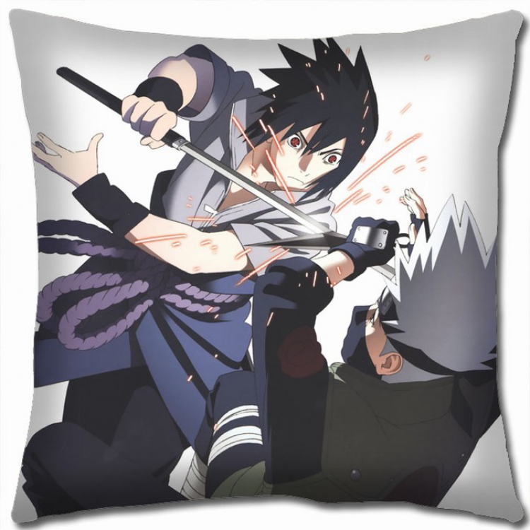 Naruto Double-sided full color Pillow Cushion 45X45CM H7-108 NO FILLING