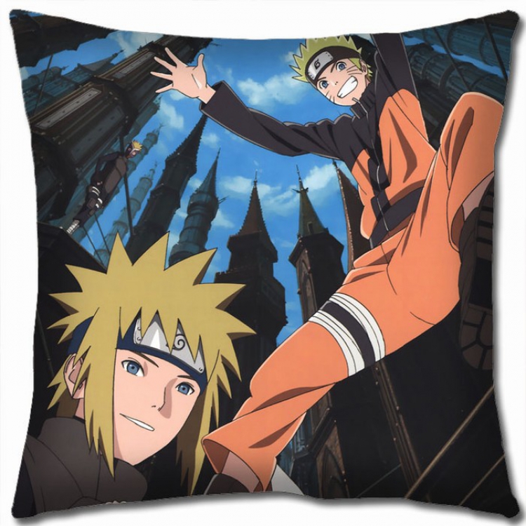 Naruto Double-sided full color Pillow Cushion 45X45CM H7-135 NO FILLING