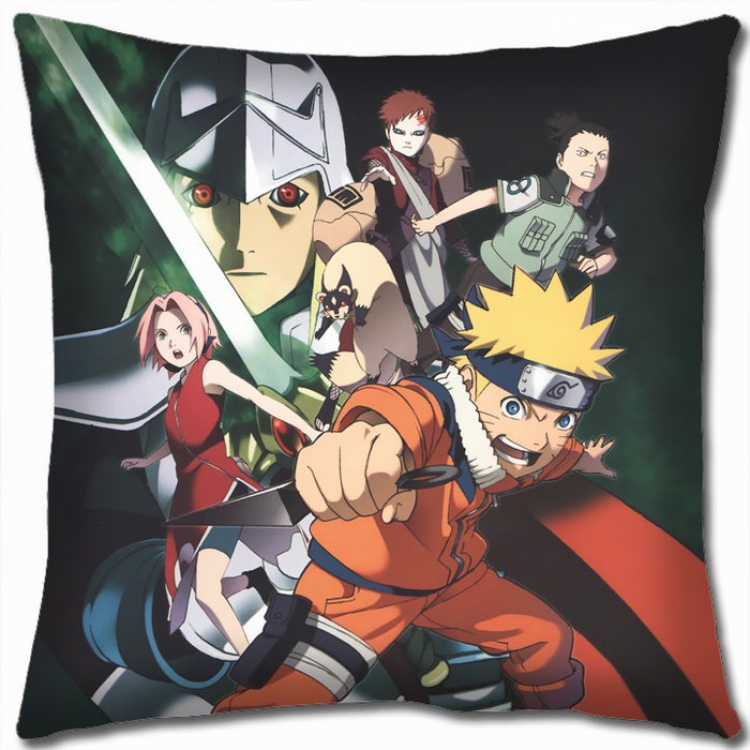 Naruto Double-sided full color Pillow Cushion 45X45CM H7-178 NO FILLING
