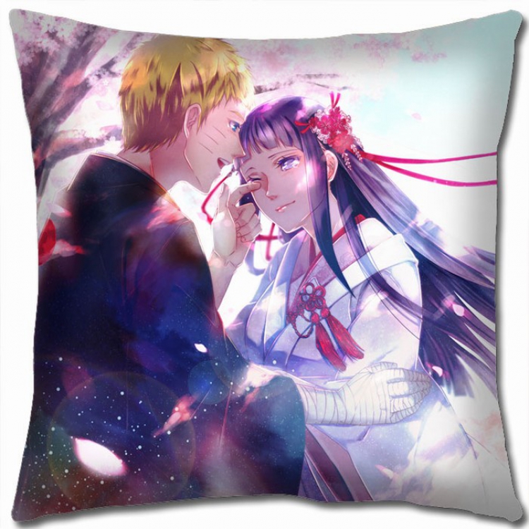 Naruto Double-sided full color Pillow Cushion 45X45CM H7-176 NO FILLING