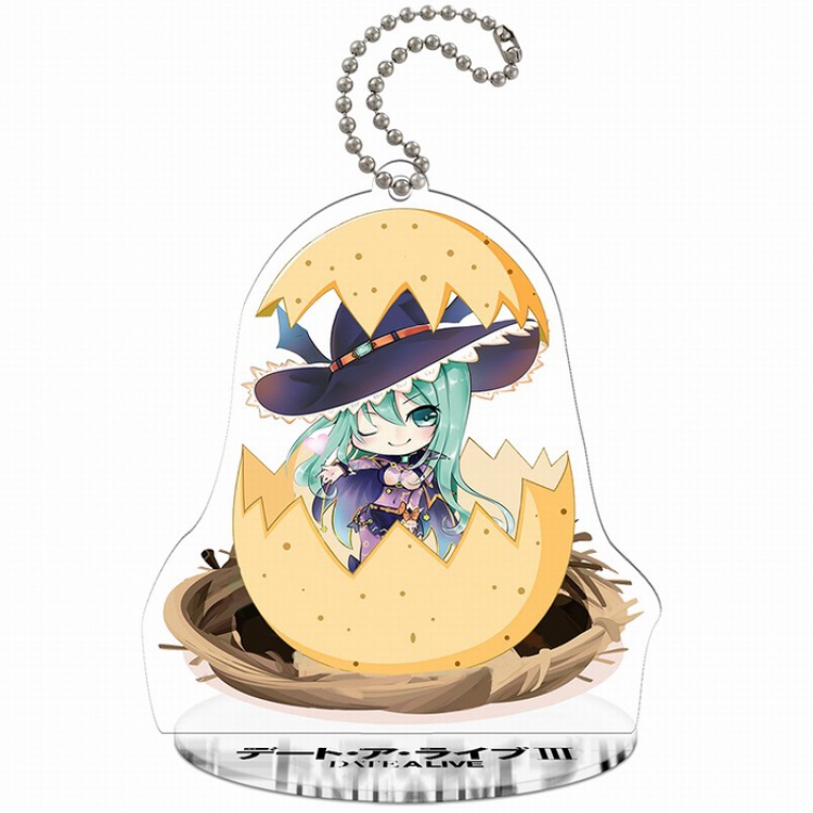 Date-A-Live Q version Small Standing Plates Acrylic keychain pendant 9-10CM Style I
