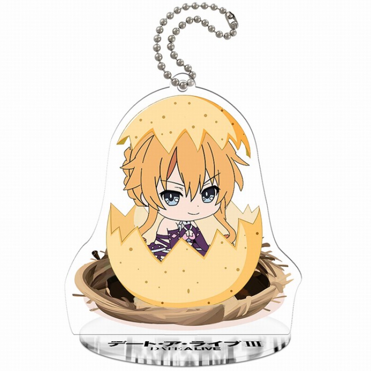 Date-A-Live Q version Small Standing Plates Acrylic keychain pendant 9-10CM Style F