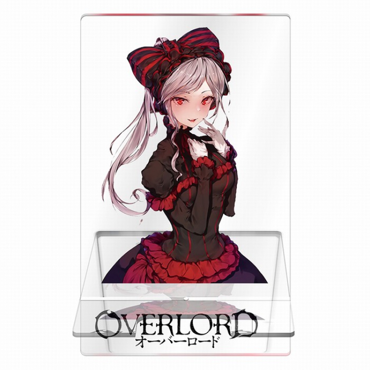 Overlord Transparent acrylic Mobile phone holder 13CM Style B