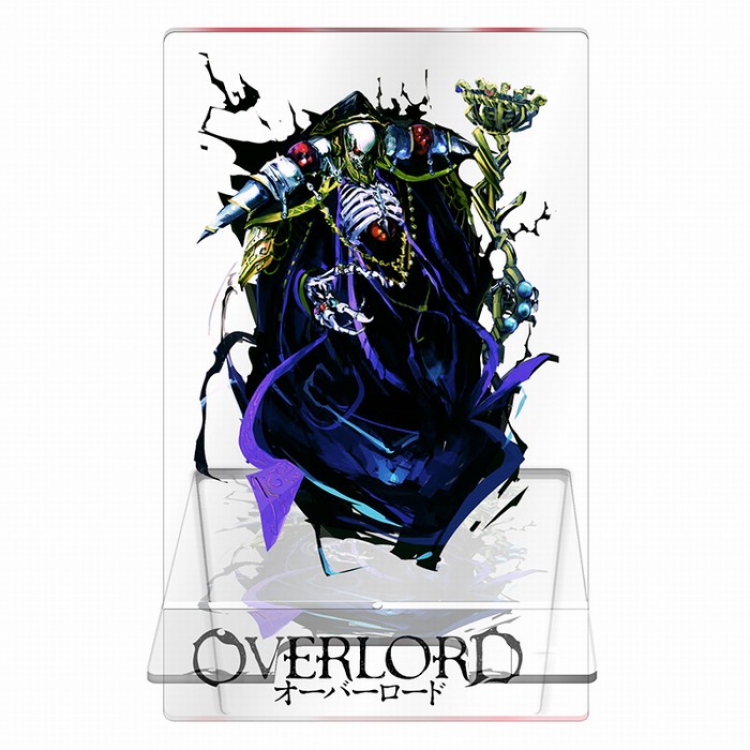 Overlord Transparent acrylic Mobile phone holder 13CM Style D