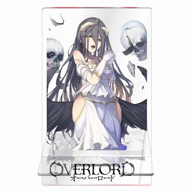 Overlord Transparent acrylic Mobile phone holder 13CM Style C