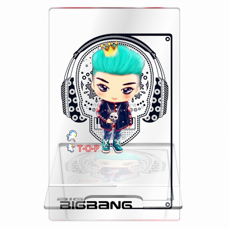 BIGBANG Around the star series Transparent acrylic Mobile phone holder 13CM Style C