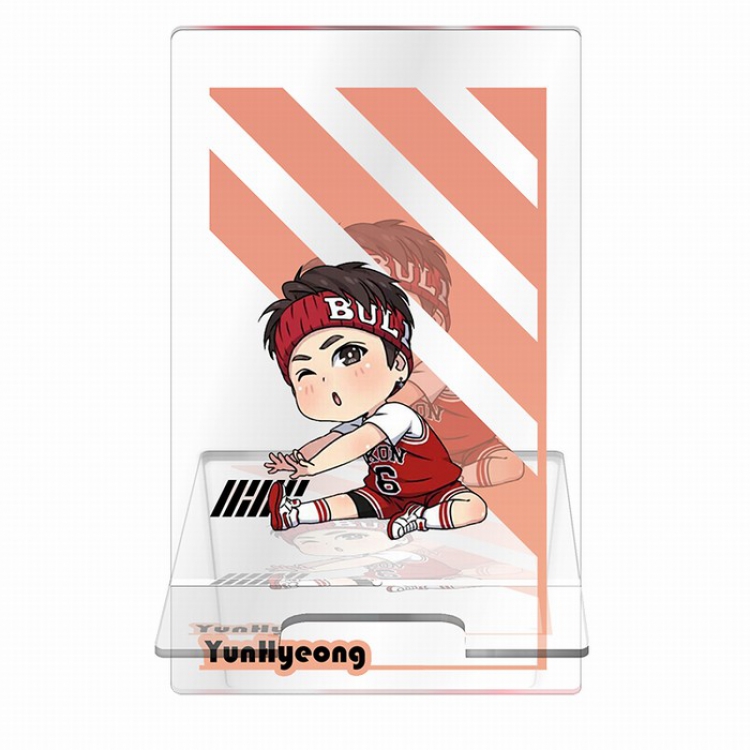 IKON Around the star series Transparent acrylic Mobile phone holder 13CM Style F