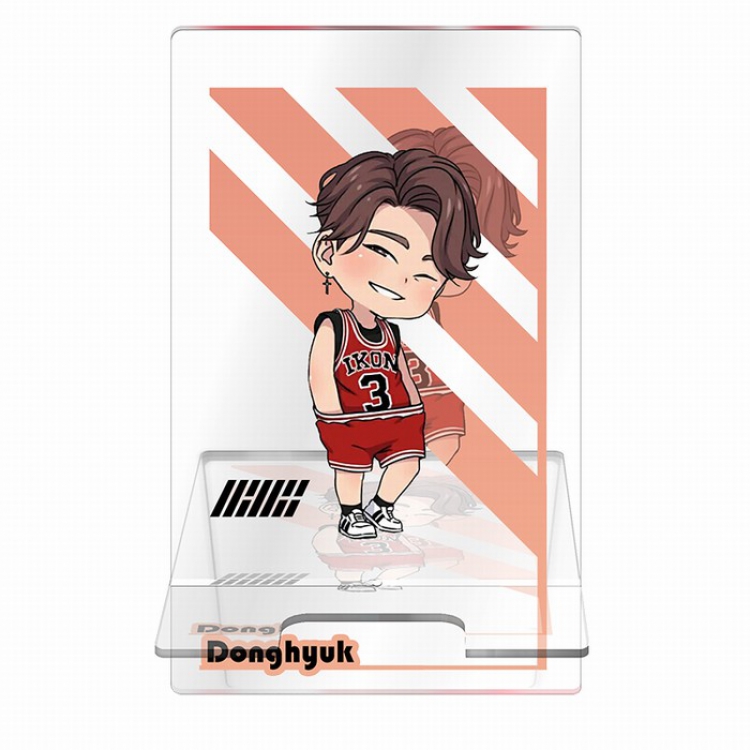IKON Around the star series Transparent acrylic Mobile phone holder 13CM Style D