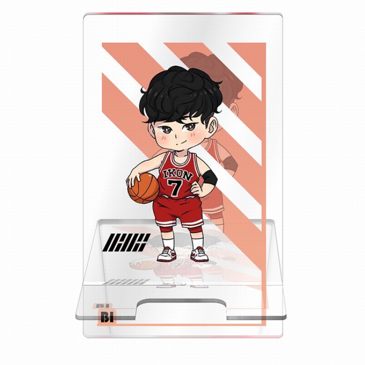 IKON Around the star series Transparent acrylic Mobile phone holder 13CM Style A