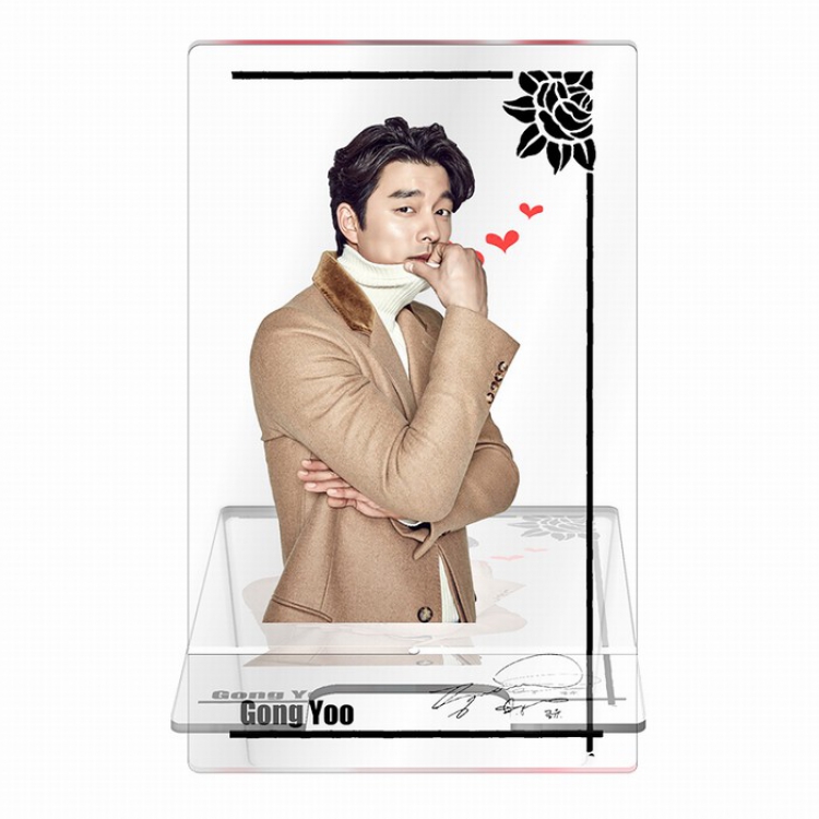 Around the star series Transparent acrylic Mobile phone holder 13CM Style G