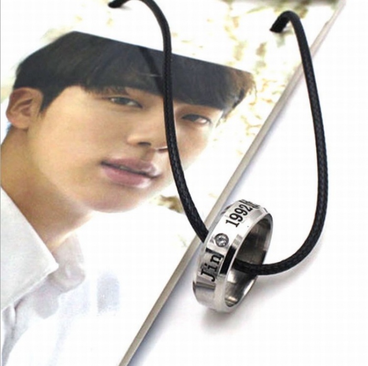 BTS Ring Necklace pendant price for 5 pcs Style E