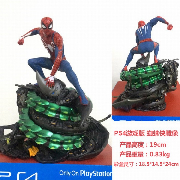 PS4 Spiderman Boxed Figure Decoration 19CM a box of 24