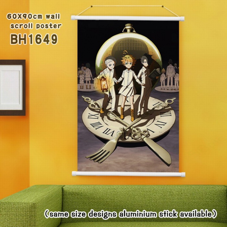 The Promised Neverla White plastic rod painting Wall Scroll 60X90CM BH1649