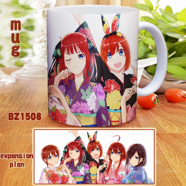 The Quintessential Quintuplets Full color printed mug Cup Kettle BZ1508