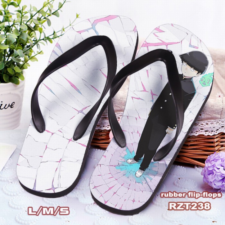 Mob Psycho 100 Soft glue Cloth surface Flip-flops S.M.L RZT238