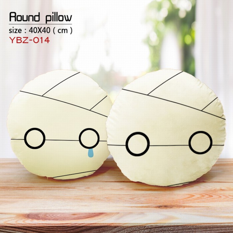 How to keep a mummy Full Color Fine plush round pillow 40X40CM YBZ014
