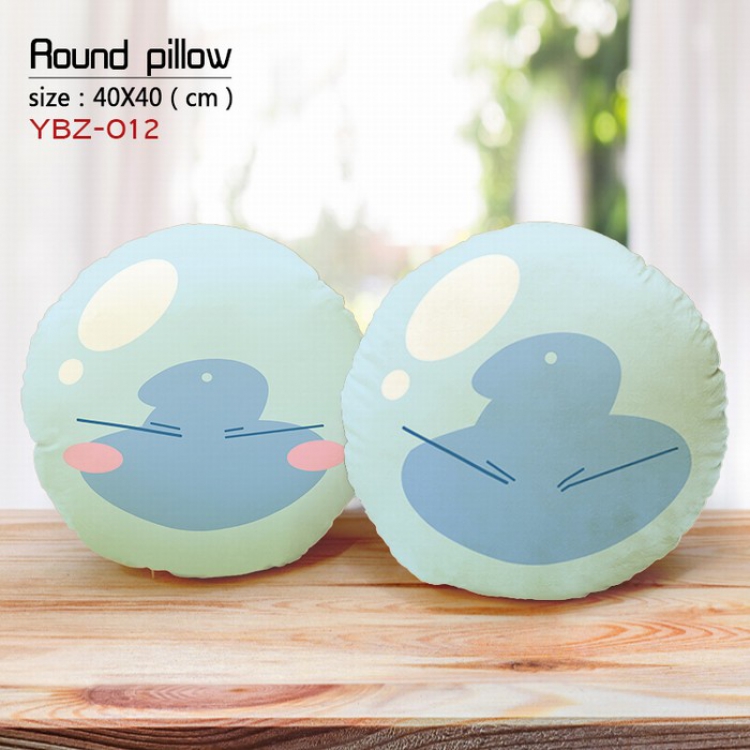 That Time I Got Reincarnated as a Slime Full Color Fine plush round pillow 40X40CM YBZ012