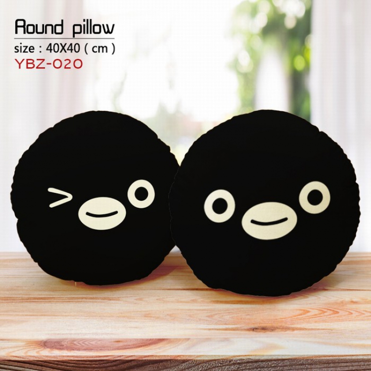 Suica Full Color Fine plush round pillow 40X40CM YBZ020