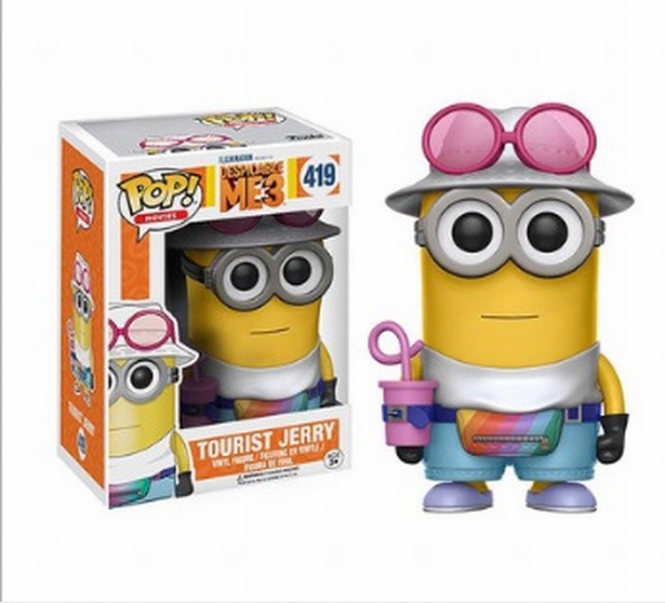 FUNKO POP 419 Despicable Me Minions Boxed Figure Decoration 10CM