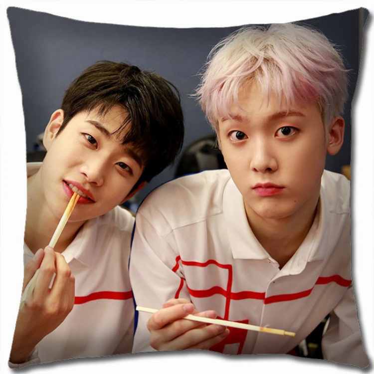 Astro Korean star combination Double-sided full color Pillow Cushion 45X45CM AS-10 NO FILLING