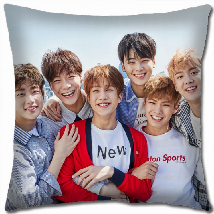Astro Korean star combination Double-sided full color Pillow Cushion 45X45CM AS-17 NO FILLING