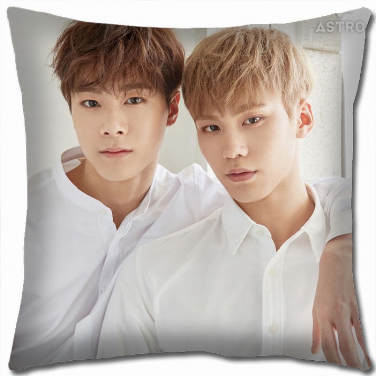 Astro Korean star combination Double-sided full color Pillow Cushion 45X45CM AS-6 NO FILLING