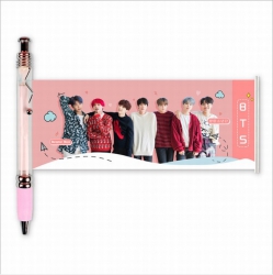 BTS Pull pen Cute Black 0.5 ge...