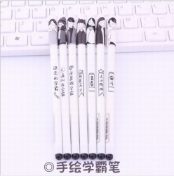 Cute cartoon black gel pen 0.5...