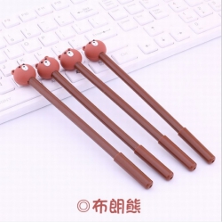 Cute cartoon black gel pen 0.5...