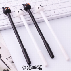 Cute cartoon black gel pen 0.5...