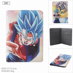 DRAGON BALL PU leather multi-f...
