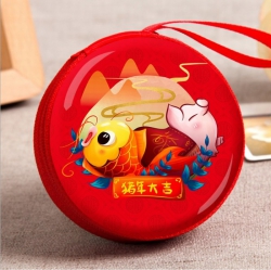 Pig Year Mascot Coin purse hea...