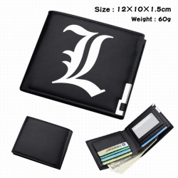 Death note Short Folding Leath...