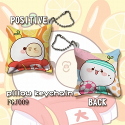 Cartoon Square pillow key Chai...