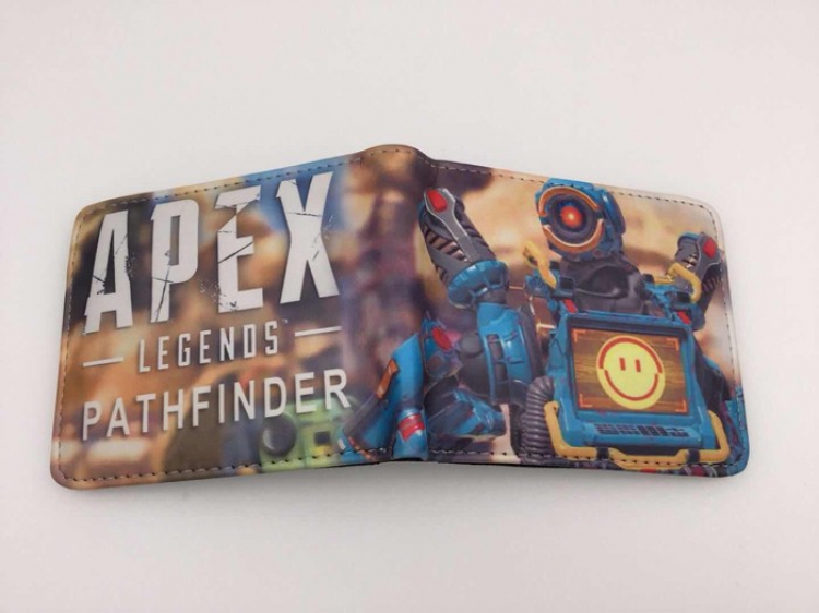 Apex Legends Full color PU short two fold wallet Purse Style I