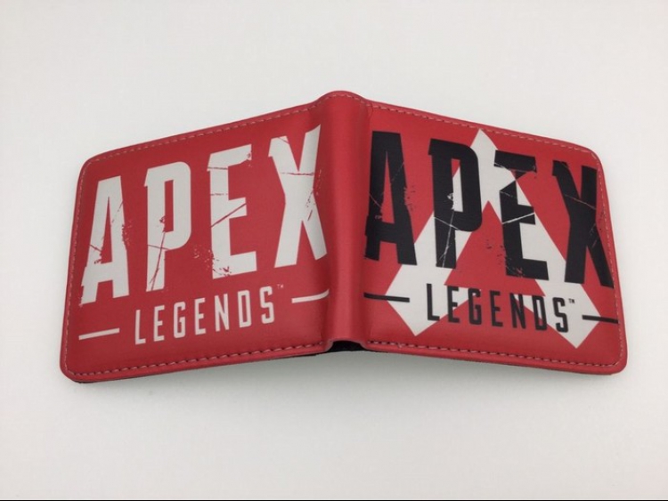 Apex Legends Full color PU short two fold wallet Purse Style E