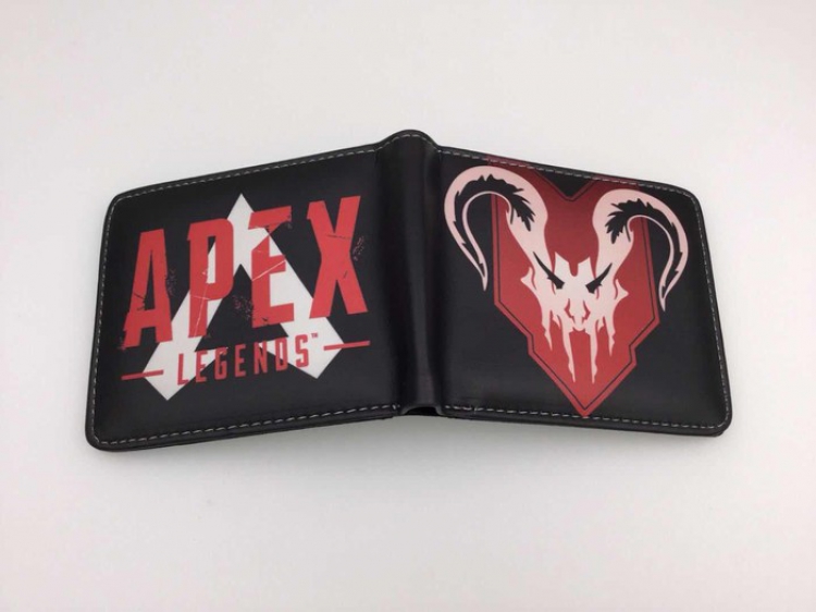 Apex Legends Full color PU short two fold wallet Purse Style C