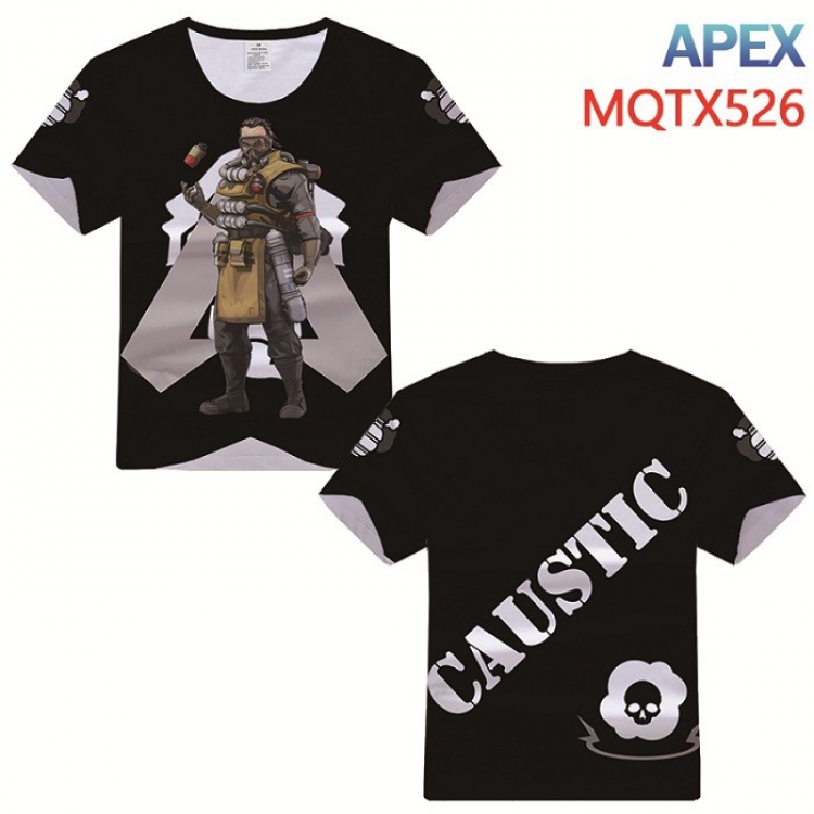 Apex Legends Full color printed short sleeve t-shirt 10 sizes from XXS to XXXXXL MQTX526