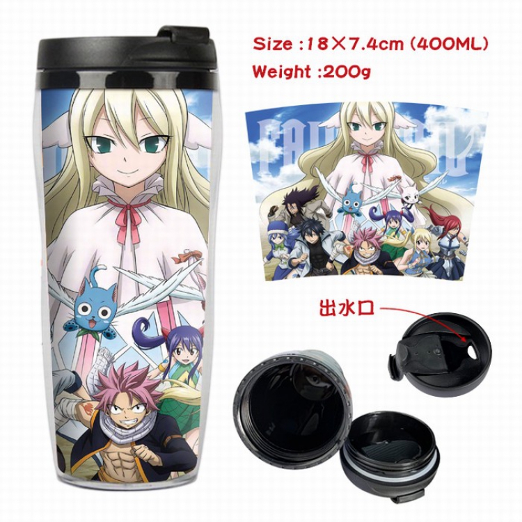 Fairy tail Starbucks Leakproof Insulation cup Kettle 7.4X18CM 400ML Style B